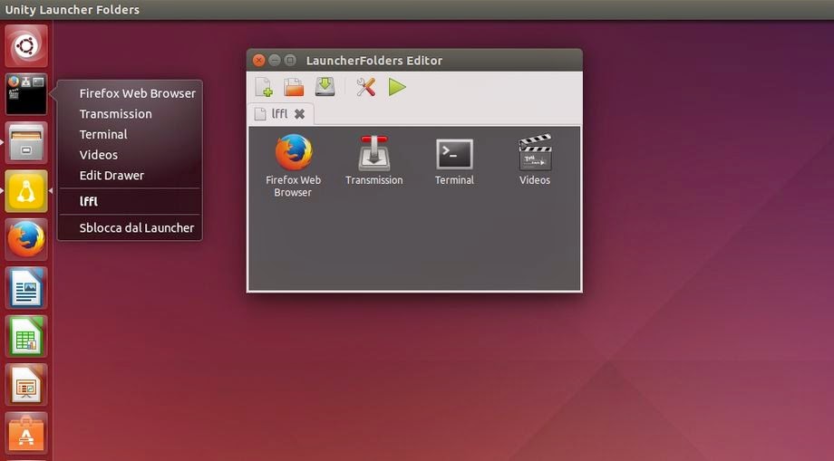 Устанавливаем и настраиваем Unity Folders в Ubuntu 14.04