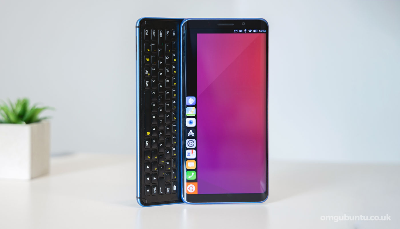 Смартфон Pro1 X с Ubuntu Touch и Android на борту