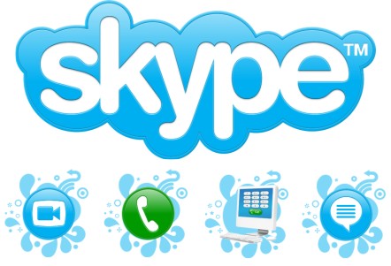 Логотип Skype Linux