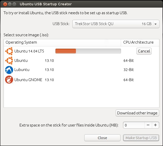 Добавляем несколько загрузочных флешек в ubuntu