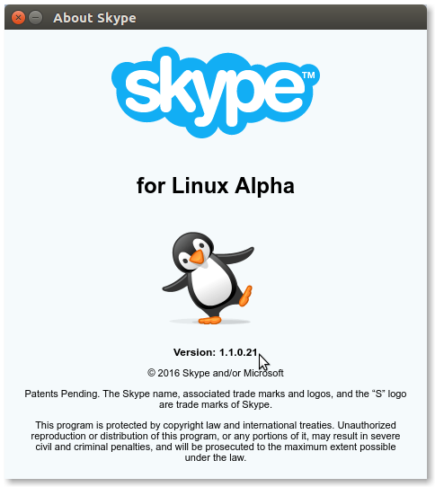 Релиз альфа версии веб-клиента Skype для Linux